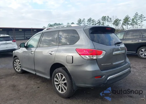 2016 Nissan Pathfinder S из США, поврежденный, VIN 5N1AR2MN5GC657425